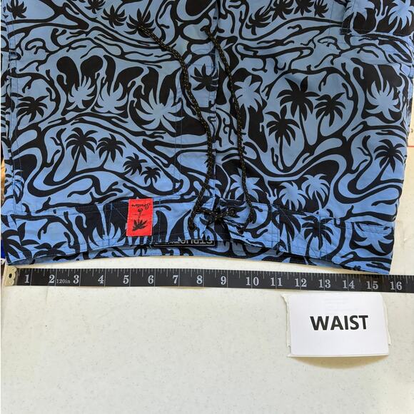eBay: Structure Men's Blue Swim Trunks Size Small - Tropical Print - Picture 5 of 16